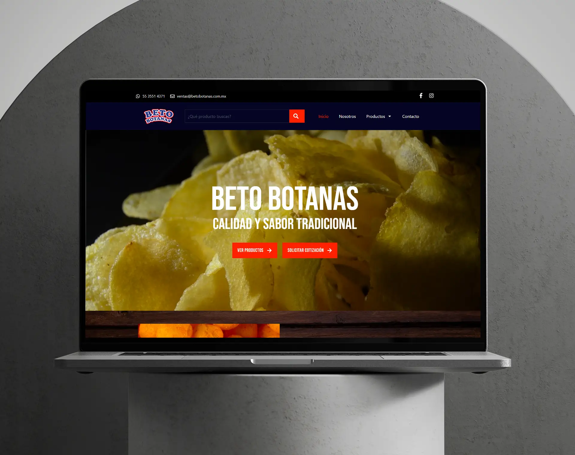 sitio web beto botanas